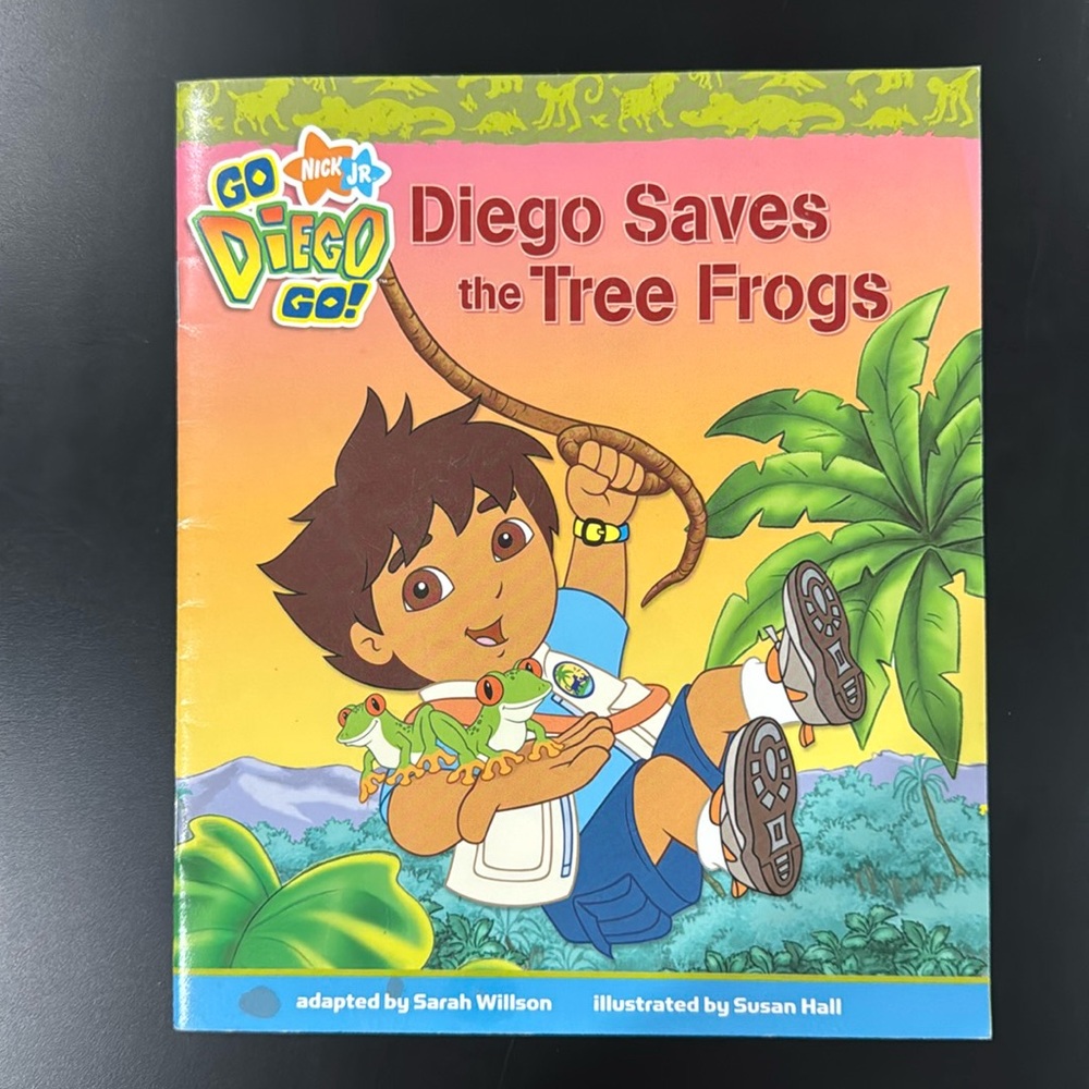 Go Diego Go: Diego Saves the Tree Frogs - Softcover Children’s Book